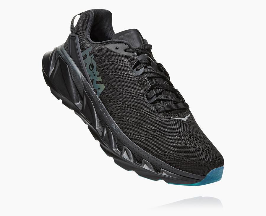 Hoka Elevon 2 - Men's Running Shoes - Black - UK 602TKPACY